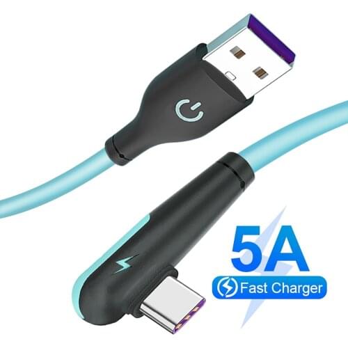 5A usb c cable USB Type C Fast Charging For Huawei P20 P10 Mate 20 Pro 10 Nova 2s Xiaomi Mi 10 9 Charger usb-c data Type-c cord