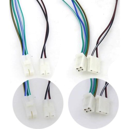 Motorcycle Ignition Coil CDI Electric Cable Wire Harness Plug Head for GY6 50cc 125cc 150 ZJ125 Scooter ATV Moped Parts