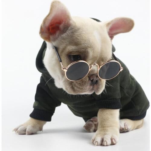 Fashion Dog Cat Sunglasses Small Dog Glasses Pet Products for Pet Cat Glasses Dog Eye-Wear Photos Pet Accessories Round Glasses