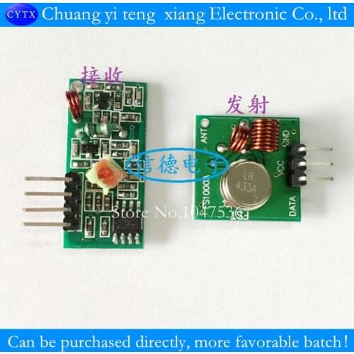 20pcs/lot set 433M super-regenerative module wireless transmitter module 433 Frequency Transmitter Receiver Fz98 100% good