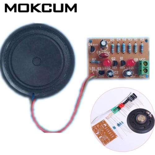 Cicada Sound Analog Circuit Suite Multivibrator DIY Kits High and Low Frequency Music Signal Simulation Cicada Voice Electronic