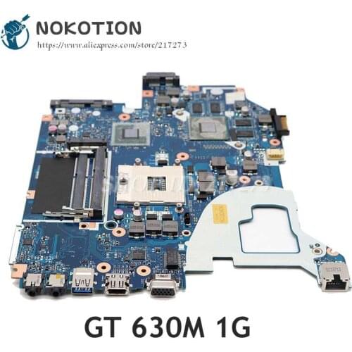 NOKOTION For Acer aspire V3-571G E1-571G Laptop Motherboard NBY1X11001 Q5WVH LA-7912P HM77 DDR3 GT630M graphics