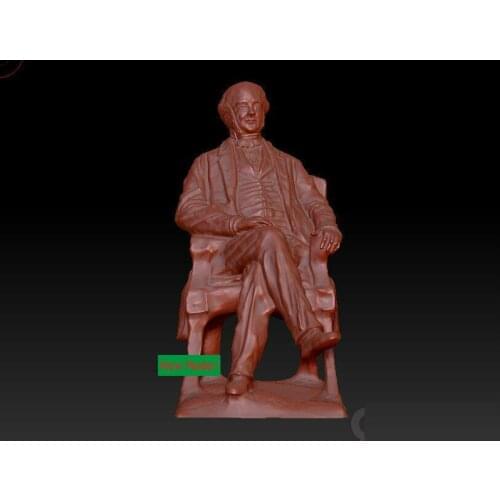 New model 3D model for cnc or 3D printers in STL file format Georges