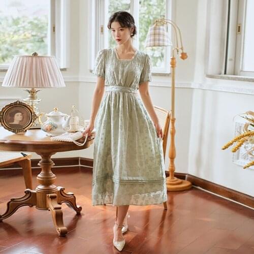 Bodycon Dress Plus Size Bridesmaid Dress French Literary Style Girl Retro Waistless Design Dress