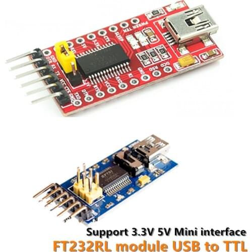 1pcs FT232RL FT232 USB TO TTL 5V 3.3V Download Cable To Serial Adapter Module For USB TO 232