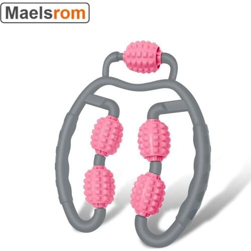 Muscle Roller Flexible Massage Stick Foam Roller Handle for Legs and Arms Massage Roller Deep Massage Tool for Relieve Muscle
