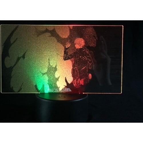 Touch Sensor Jujutsu Kaisen Gojo Satoru Japanese Anime Manga Best Selling Two Tone Led Light Two Tone 3D Lamp Desk Room Children