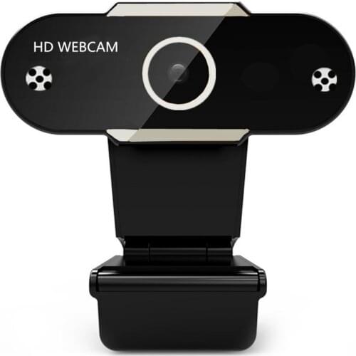 1080P HD Webcam with Mic Rotatable PC Desktop Web Camera Cam Auto Focus For PC Online Learning Video Call