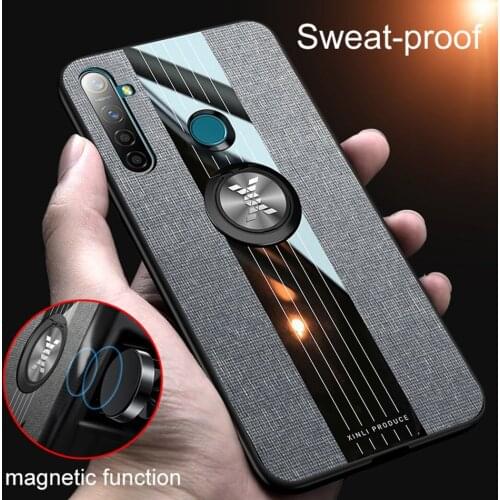 Vintage Leather Case For OPPO Find X2 Pro Realme X50 Pro Case Ring Holder Magnetic Cover For OPPO Realme X X2 XT C3 Q Case Shell