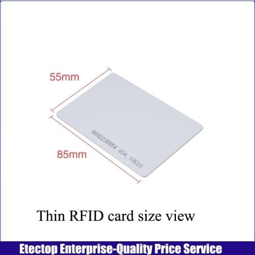 3000pcs/lot 125KHz 0.8mm RFID cards For Access control,Access Control Card,ID card thin Access Control ID IC cards