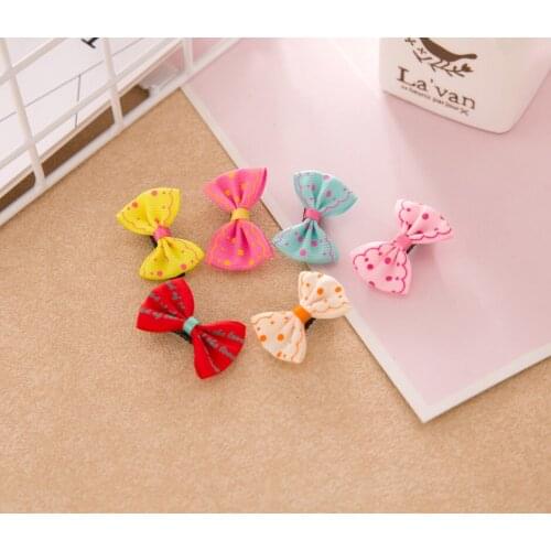 Small Dogs Bows Hair accessories Pets Accessories Supplies Clips Yorkshire Grooming Bows accessoire pour chien petite taille