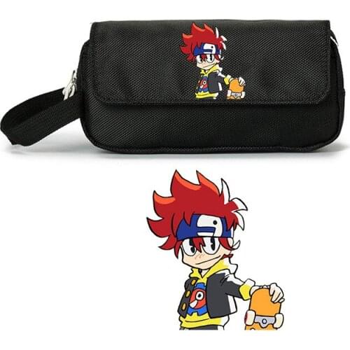 Anime SK8 the Infinity Pencil Case Miya REKI SNOW Cherry Black Stationery Storage Bag Cosplay Props School Supplies Fashion Gift