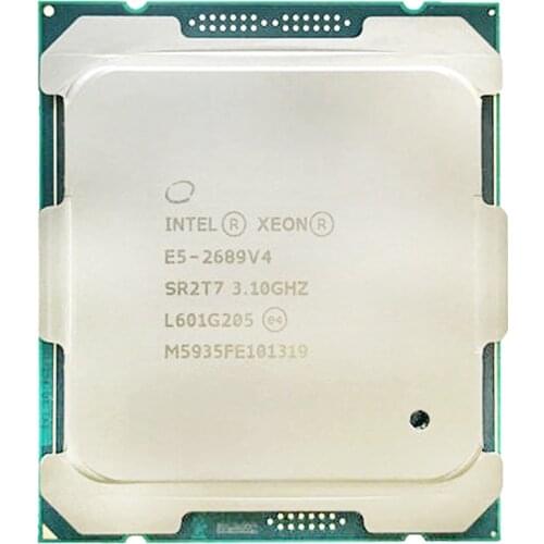Intel Xeon-E5 2689 V4 E5 2689v4 3.10GHZ 10-Core 25MB SmartCache FCLGA2011-3 2011 V3165W