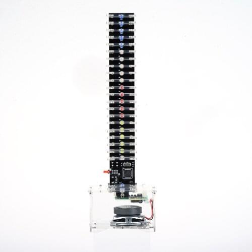 Crystal Column Audio Spectrum Display Audio Voice-controlled Bulk Electronic Production Led Lights