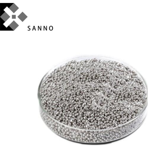 Indium granules with high purity 99.995% In metal granular fine indium shot lab indium pellet for scientific research