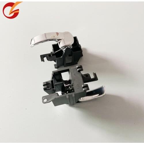 Use for nissan navara D40 2005-2015 frontier pathfinder R51 chrome door inner handle front inside left handle rear handle