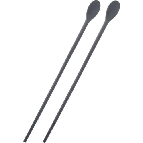 Multifunctional Chopsticks Stirring Cocktails Spoon Japanese Chopstick To Eat Food From China Table Ware for Home Kitchen