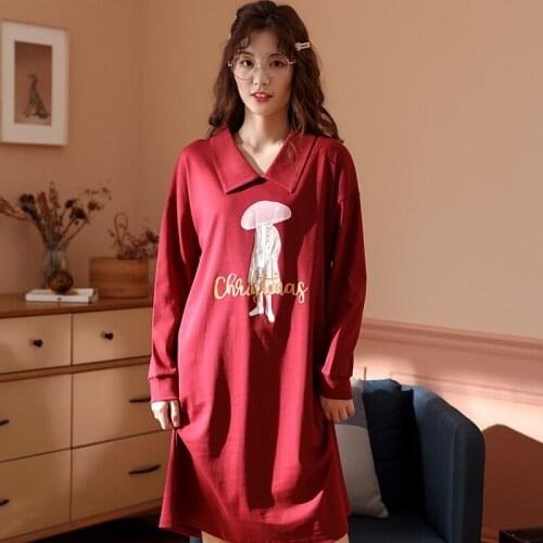 New Fashion Lady Cotton Robe Bathrobe Women Sleepwear Nightgown Large Size Home Dress Sleep Gown Nightdress Nightshirt