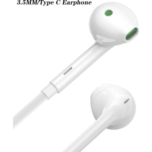 New For OPPO Earphone MH150 Headsets Built-in Microphone 3.5mm/USB C Earphone For OPPO FIND X X2 R17 R15 R11 Pro Reno 10 3 4 Pro