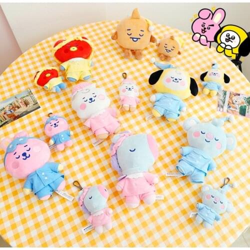 10-18CM Kpop Celebrity DREAM BABY Series Pajamas Plush Dolls Cartoon Anime Peripheral Cute Pendant stuffed toys Girl Gifts