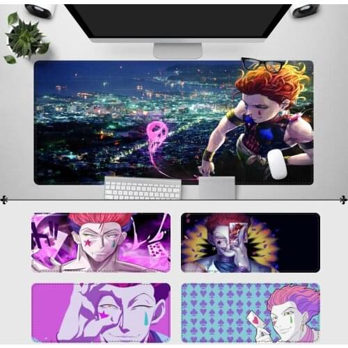 Sale Hisoka Hunter Mouse Pad Gaming MousePad Large Big Mouse Mat Desktop Mat Mice Computer Mouse pad for overwatch/cs go/LOL