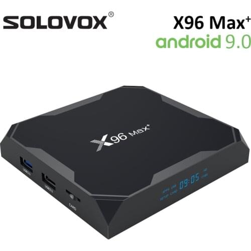 SOLOVOX X96 Max Plus Android 9 TV Box 2G 16G Shipment Europe