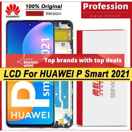 100% Original 6.67" Display for Huawei P Smart 2021 PPA-LX2 / X10 Lite / Y7A LCD Touch Screen Digitizer Assembly Repair Parts