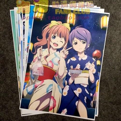 8Pcs Anime Classroom Crisis Picture Posters Figures Poster 42x29cm Toys for Wall Home Decoration Kids Adult Gift