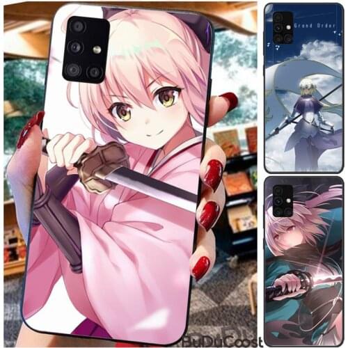 Fate Grand Order Anime Phone Case For For Samsung Galaxy A10 A20 A30 A40 A50 70 A10S 20S A2 Core C8 A30S A50S A31