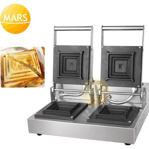 Household Appliances Sandwich Toast Bread Making Machine Stuffing Toaster Breakfast Waffle Machine Iron Pocket Sandwich Maker