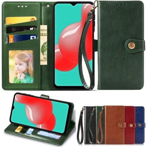 Flip Case For Samsung Galaxy J2 Prime G532 J4 J6 Plus J3 J5 2016 J7 Pro 2017 S8 S9 S10 S20 Full-Body Protective Wallet Cover