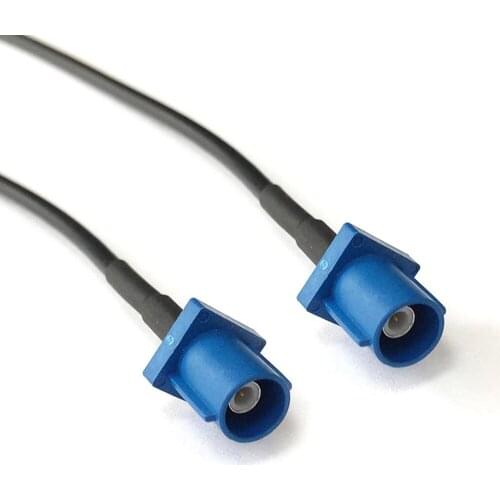 GPS Antenna Extension Cable Adapter Fakra C Male to Fakra C Male Plug RF Cable RG174 20cm 8" wholesale NEW