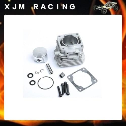 4 Bolt 32.cc Cylinder Set Fit 1/5 Hpi Rovan Km MCD GTB FG DDT FID RACING Baja LOSI Engines RC CAR PARTS