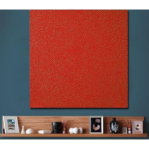 Wall Art Yayoi Kusama - Infinity-Nets Painting For Living Room Home Decoration Oil Painting On Canvas Wall Painting NO Frame