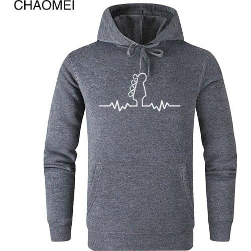2019 New Creative Design Guitar Lifeline Hoodies Men/Women Fashion Print Sweatshirts Hoody Pullove Homme C56