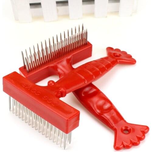 High Quality Stainless Steel Pet Comb Pet Hair Cleaning Tool Golden Retriever Samoyed Dog Hair Cleaning Comb Pet Grooming Comb