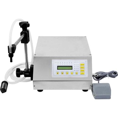 5-3500ml Digital Control Water Drink Perfume Juice Milk Small Bottle Filler GFK 160 Packing Liquid Filling Machine