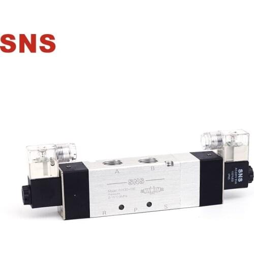 SNS 4V430-15/DC24V 5/3 Port 1/2 Inlet Double Coils Pilot-Operated Electric Solenoid Valve