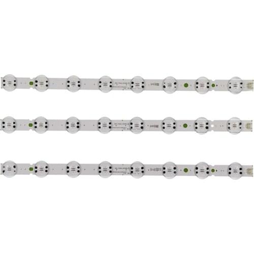 LED Backlight strip 8 lamp For LG 43"TV 43UK6500 43UK6750 SSC_Trident_43UK65_S SVL430A62 LGD43062 HC430DQG-SLUR-A14X EAV63992501