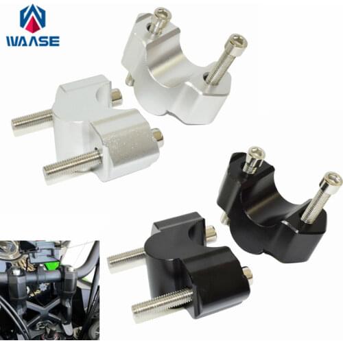 Waase For Kawasaki VERSYS1000 Versys 1000 2015 2016 2017 2018 Handlebar Riser Height Up 26mm Bracket Kit