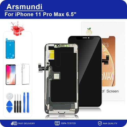 RJ Incell Screen For iPhone 11 Pro Max 6.5" LCD Display Touch Screen Digitizer Assembly No Dead Pixel Replacement LCDs + Gifts