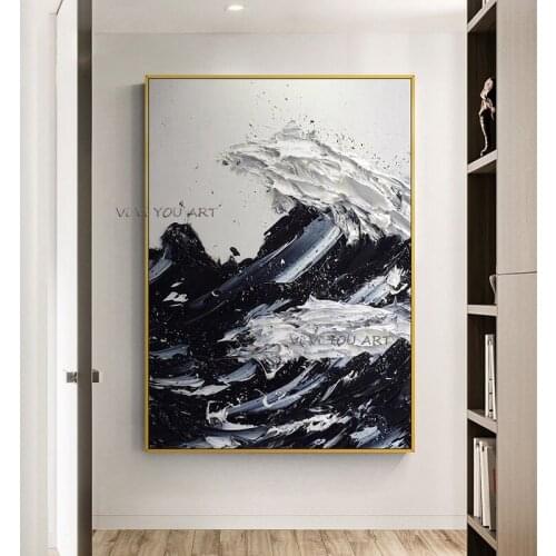 100% Large Abstract Painting,Modern Abstract Painting,Oil Hand Painting,Office Wall Art,Original Abstract, Art Hand Painted