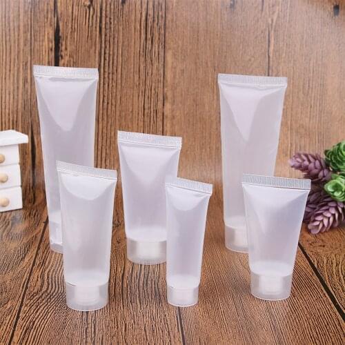 Empty Plastic Portable Tubes Squeeze Cosmetic Cream Lotion Travel Bottle