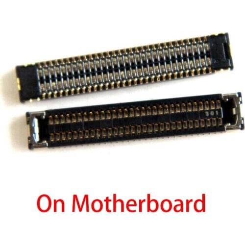 2pcs LCD Display FPC Connector For Huawei P20pro P20 Mate 10 Pro Mate10pro BLA-AL00 On Motherboard Mainboard Flex Cable 60Pin