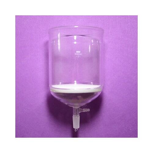 3000ml,24/40,Glass Buchner Funnel,3L Core Filter Funnels,10mm Vacuum Adapter,Lab Glassware