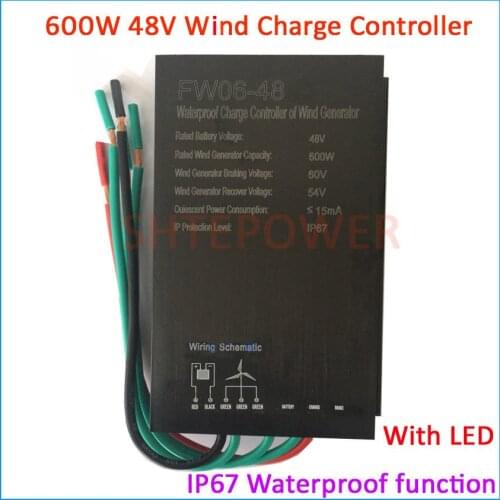 48V windmill turbines 600W wind generator free shipping wind power charger controller