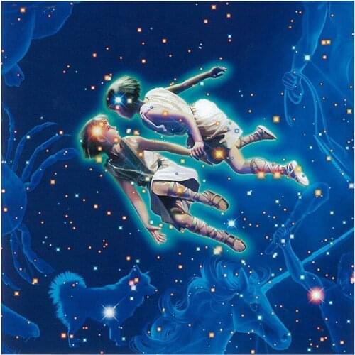 5D Diy Full Round Diamond Painting Constellation “Gemini" 3D Embroidery Cross Stitch Rhinestone Mosaic Home Decor Gift Yc180