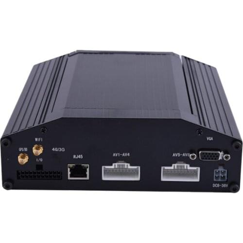 8 Channels Vehicle Car Trailer Truck Taxi School Bus MDVR HDD SD Card AHD 720P Mobile DVR with GPS WiFi