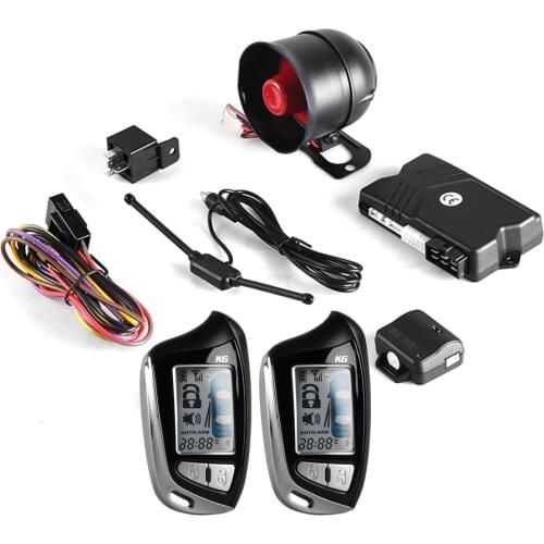 Two-Way Remote Start OEM SPY Car Alarm Security System with Keyless Entry Central door Locking Trunk Release starline