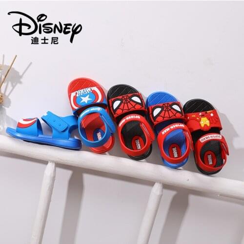 Superhero Marvel Kids Fashion Sandals Cute Cool Lovely Girls Boys Shoes Classic Micky Spiderman Children Casual Sneakers Sandals